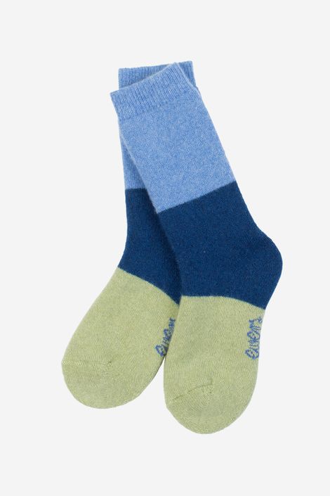 Stiefel-Socken aus Bio-Schurwolle, Bio-Baumwolle