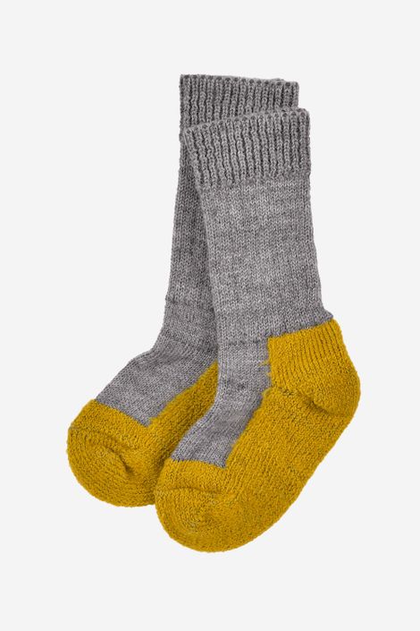 Trekking-Socken aus Bio-Schurwolle