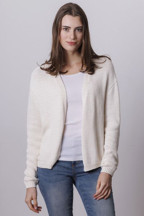 Offener Baumwoll Cardigan