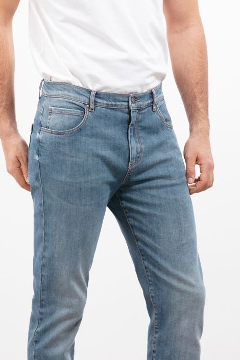 Jeans aus Bio-Baumwolle Straight Fit