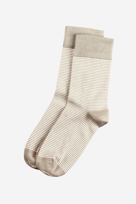 Socken aus Bio-Baumwolle mit Ringeln