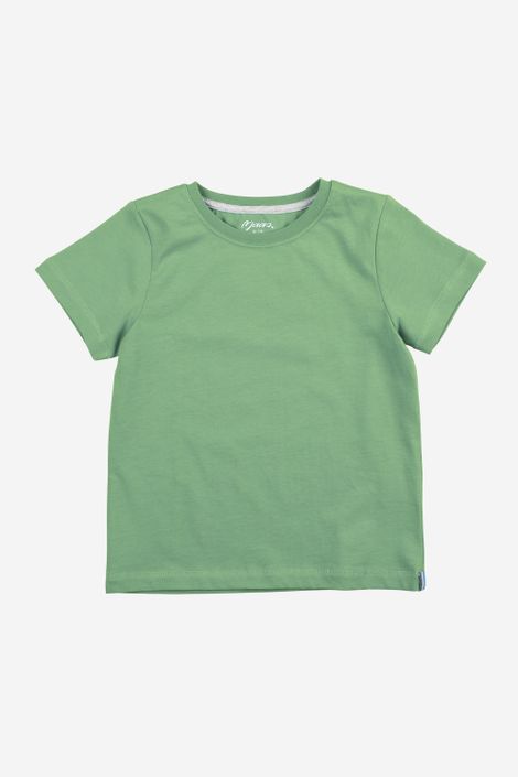 Basic T-Shirt, Bio Baumwolle, gerade Form 1/4-Arm