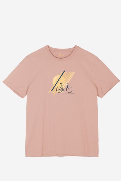 T-Shirt aus reiner Bio-Baumwolle mit Ride Print