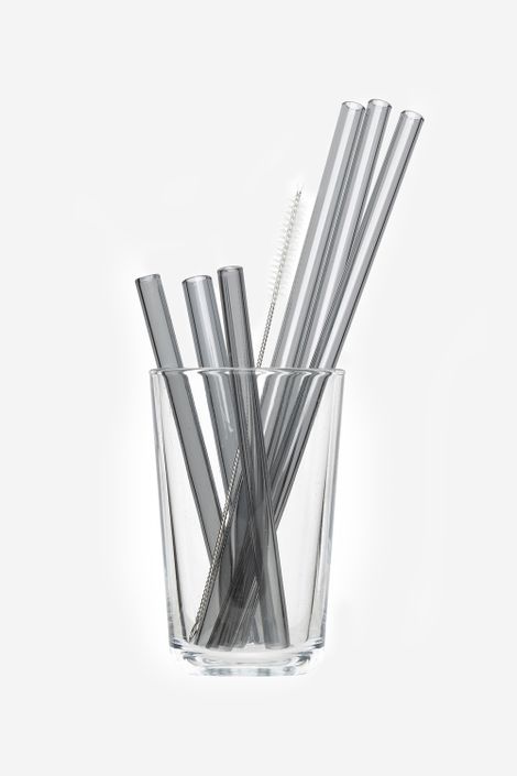 Cocktail Strohhalme aus Glas