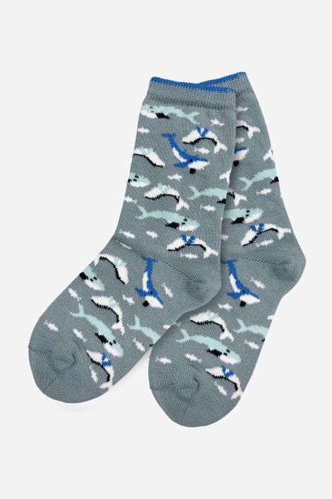 Socken mit Bio-Baumwolle Sealife