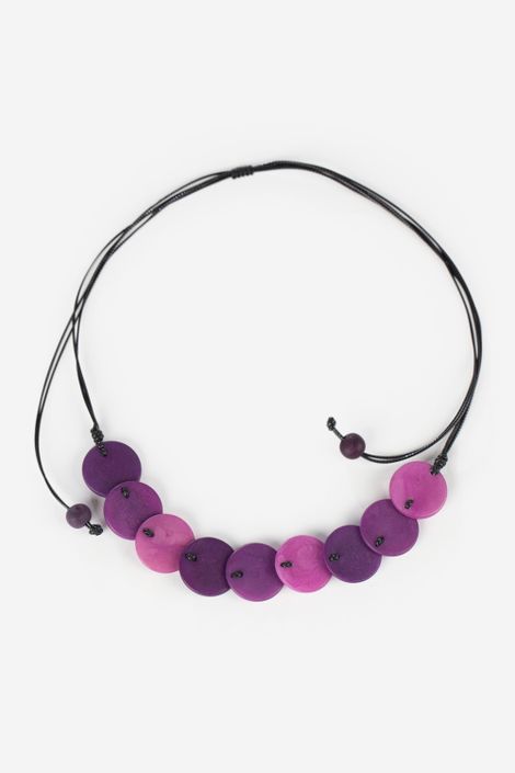 Faire Kette Tagua Nuss vegan nickelfrei