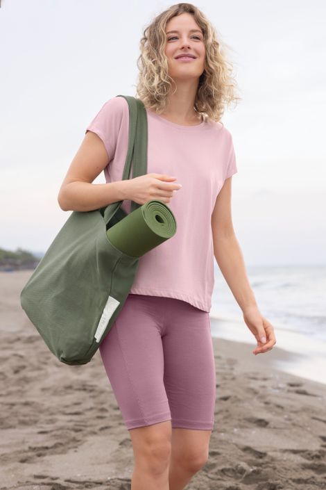 Kurze Hose mit Bio-Baumwolle Yoga