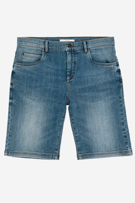 Jeans Shorts 5-Pocket gerades Bein Biobaumwolle