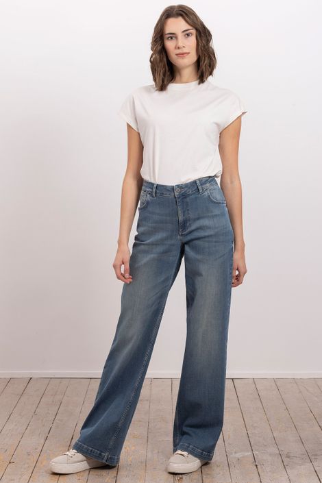 Jeans Hose High Waist 5-Pocket Biobaumwolle