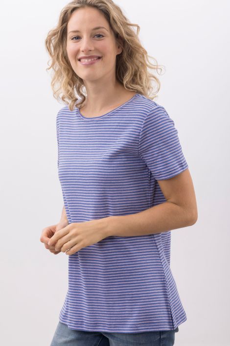 T-Shirt aus Bio-Baumwolle Tunikaform