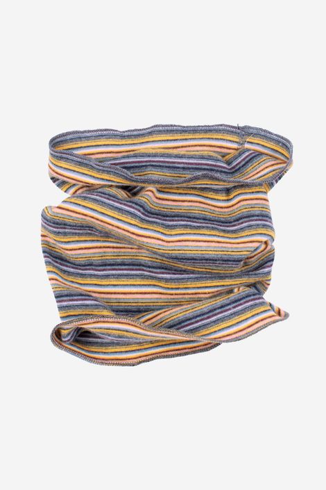 Loop-Schal aus Bio-Baumwolle mit Ringeln