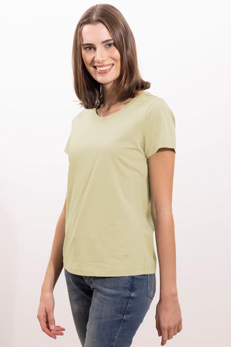 T-Shirt aus Biobaumwolle mit Kurzarm