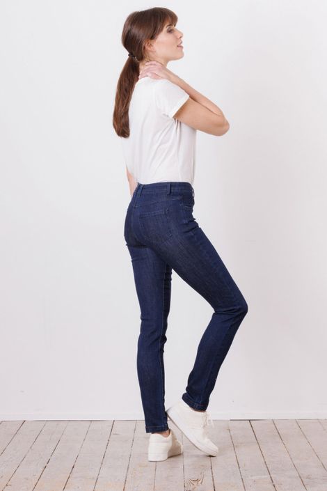 Jeans aus Bio-Baumwolle Slimline