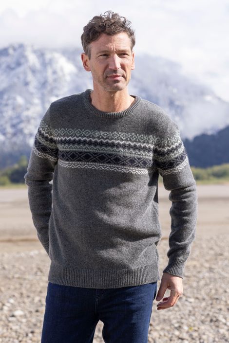 Norweger Pullover aus reiner Schurwolle
